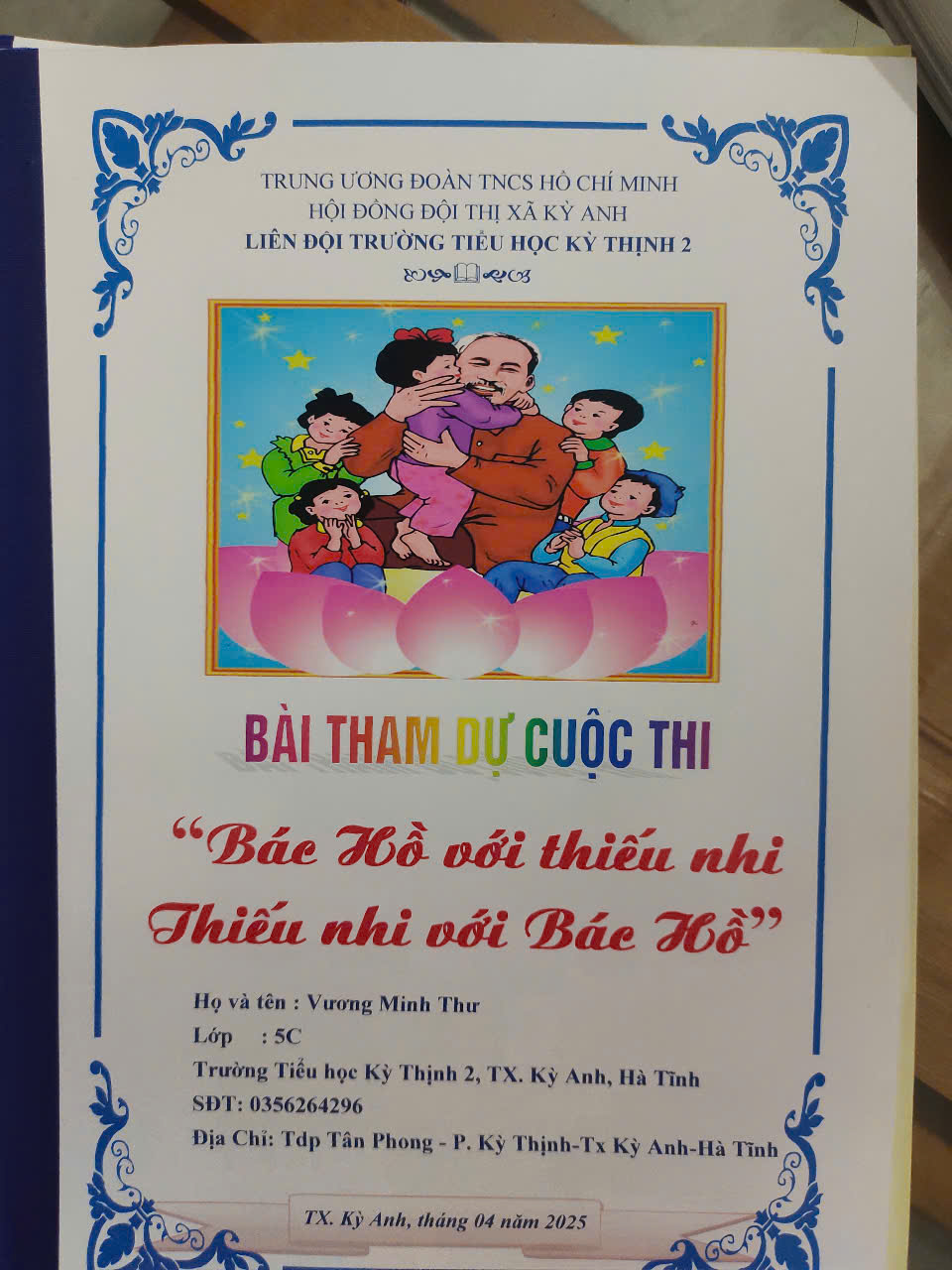 MINH THƯ 5C