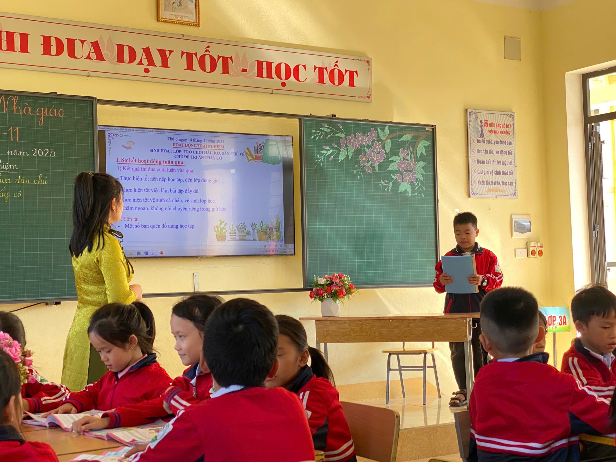 A 6 vào bài